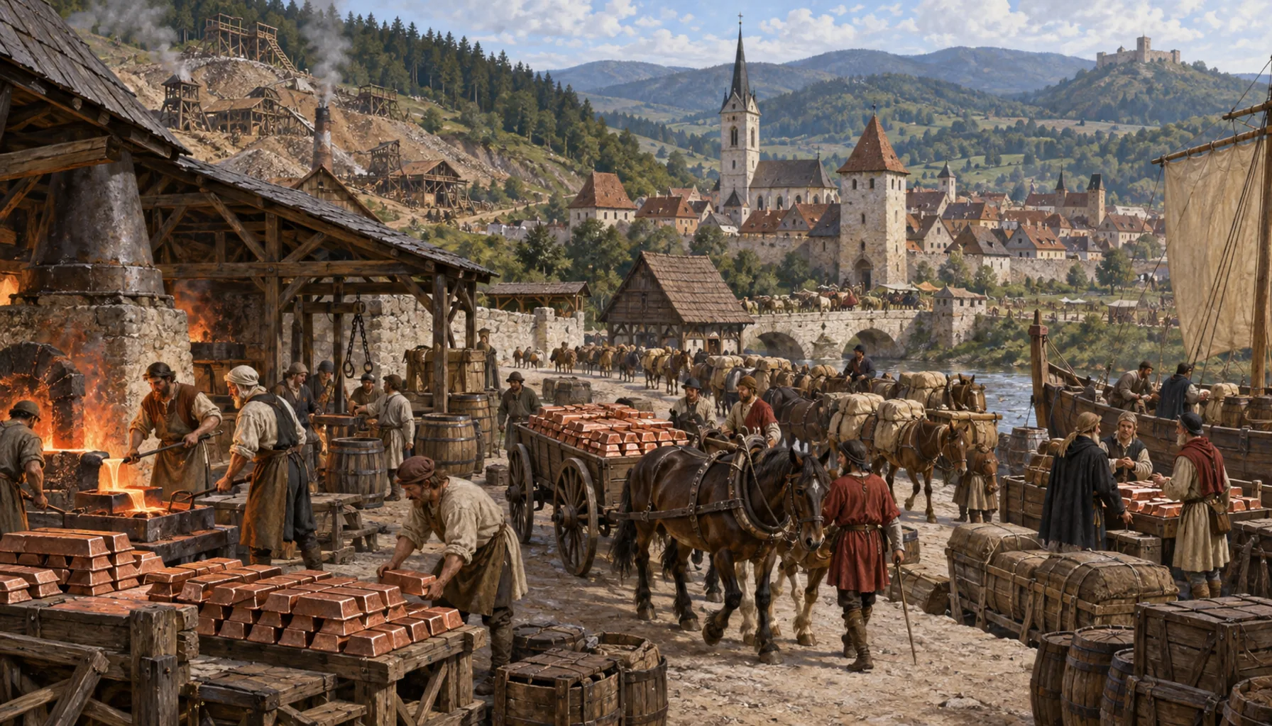 The copper that travelled the world