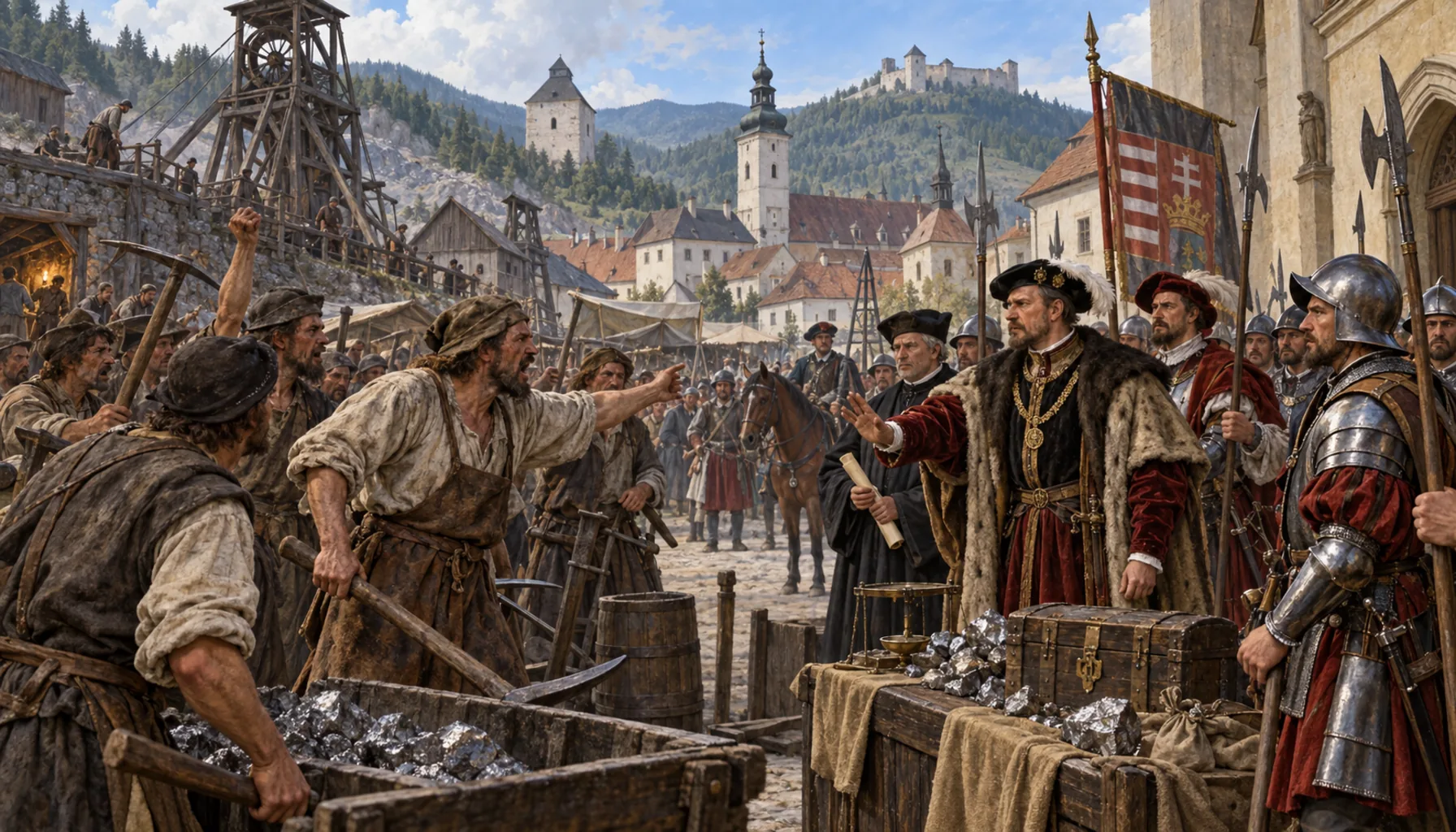 The miners rise, and the crown takes over