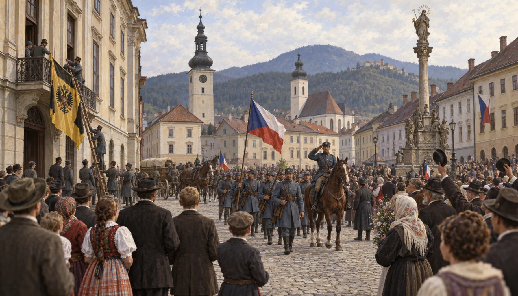 A county town of a new republic