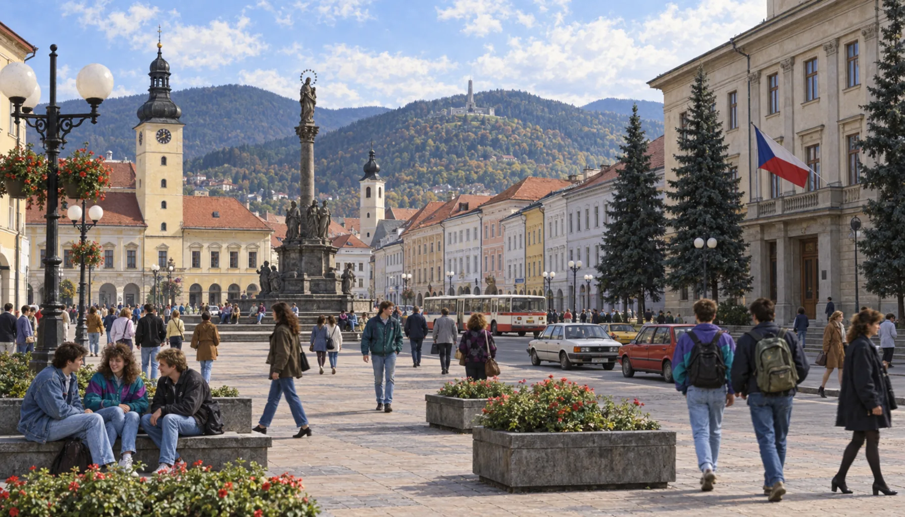 University town, regional capital