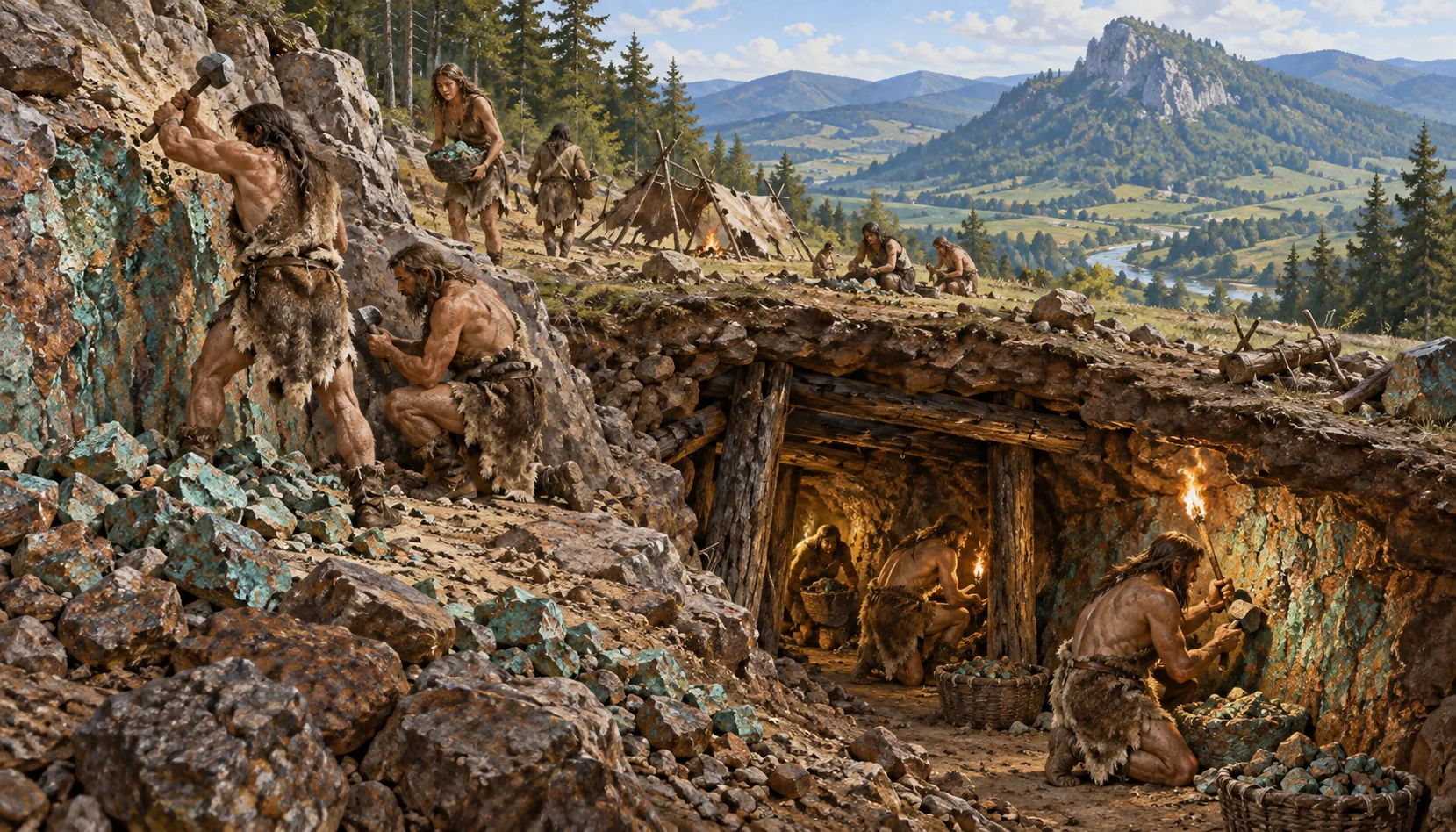 Copper before there was history