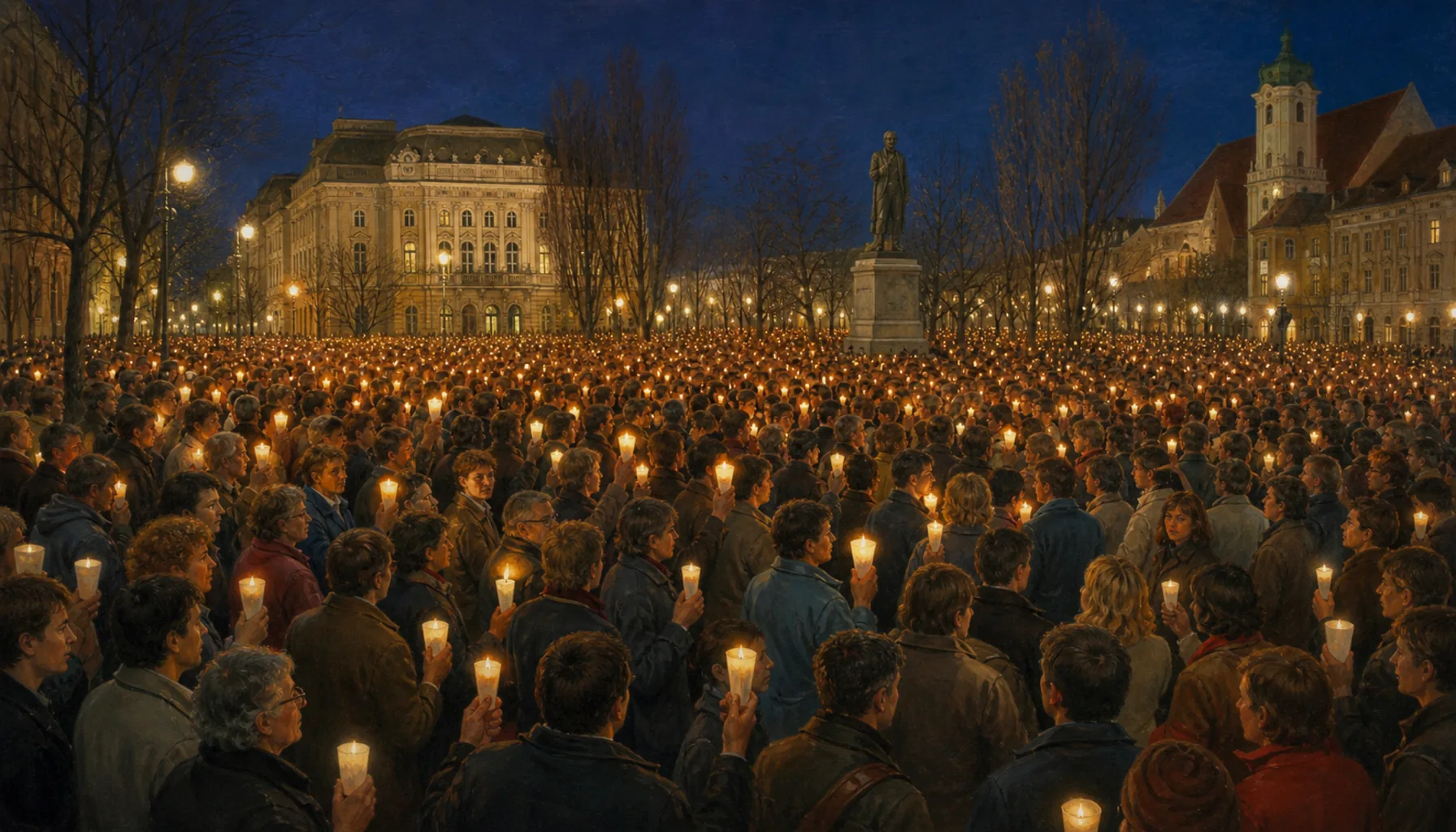 The candle demonstration