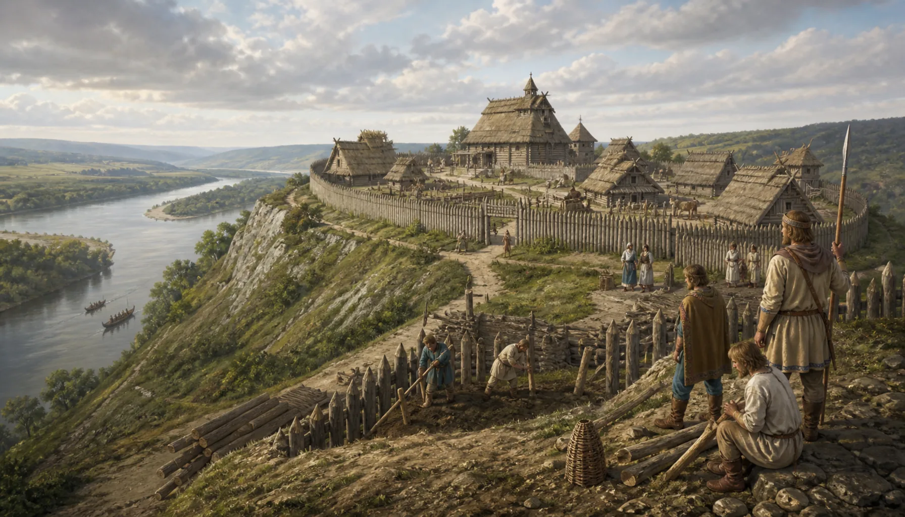 Slavs on the rock, and a name in a chronicle