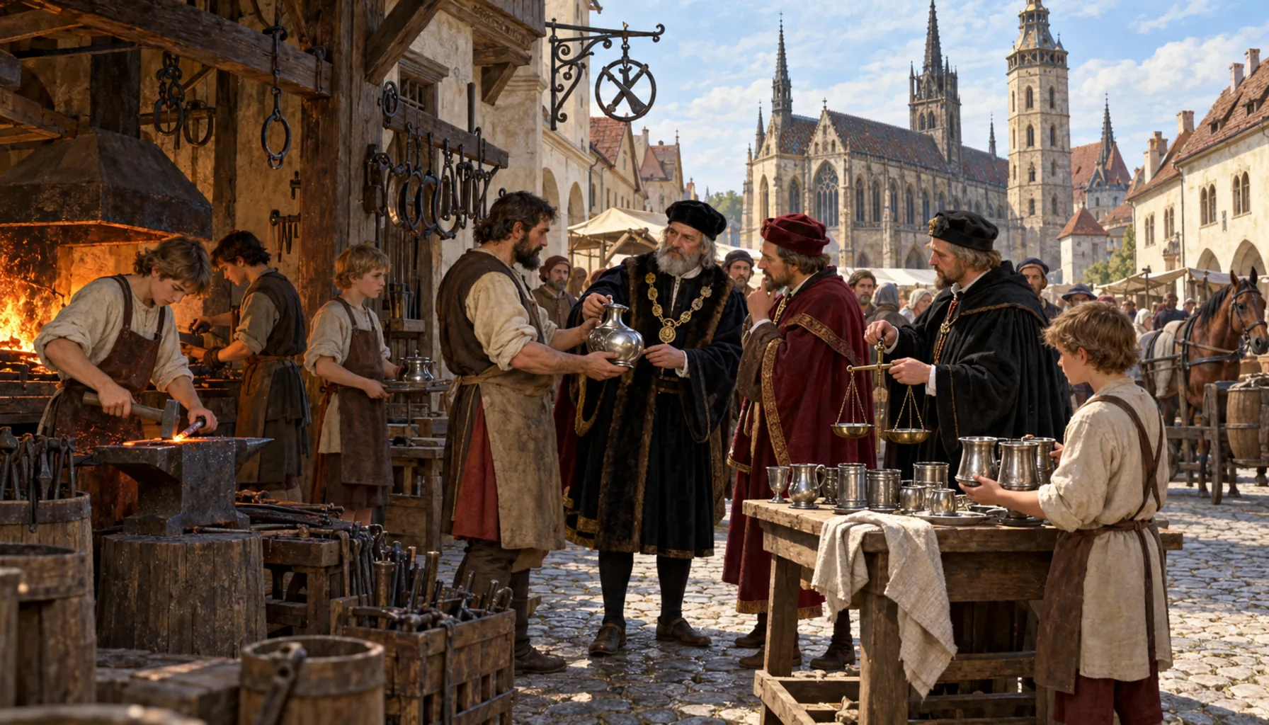 The oldest guild rules in the kingdom