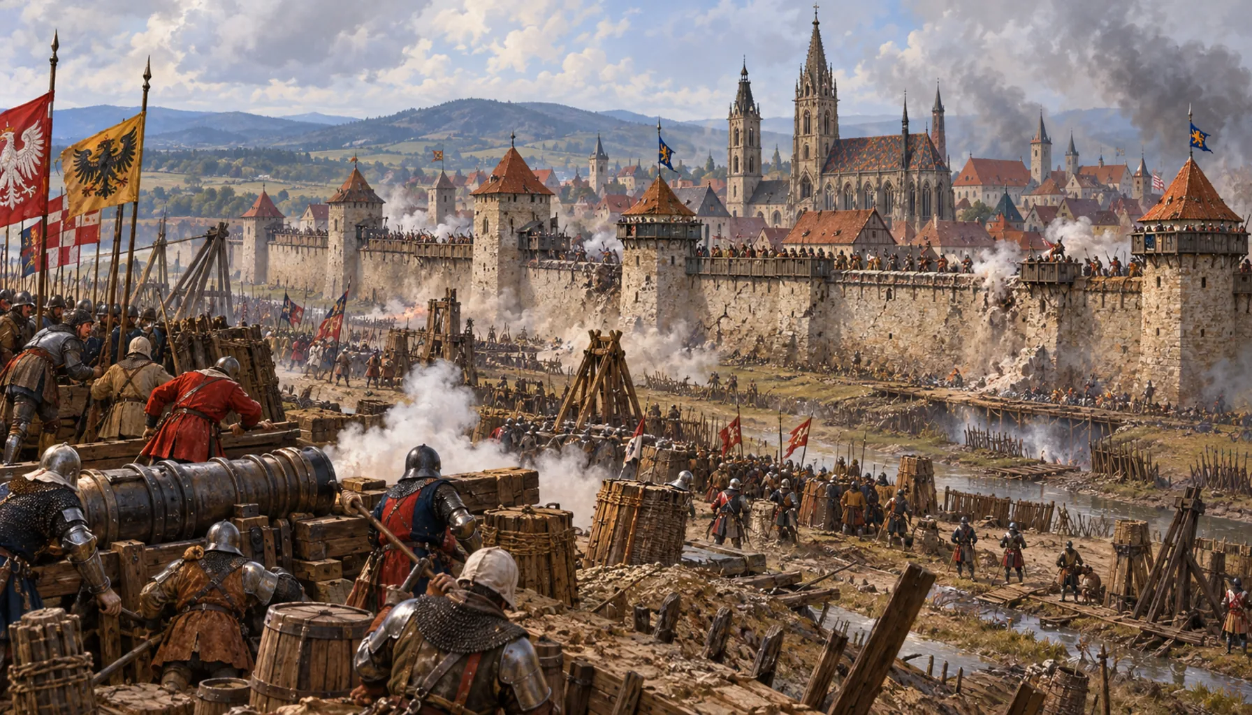 Six months of siege, and the walls held
