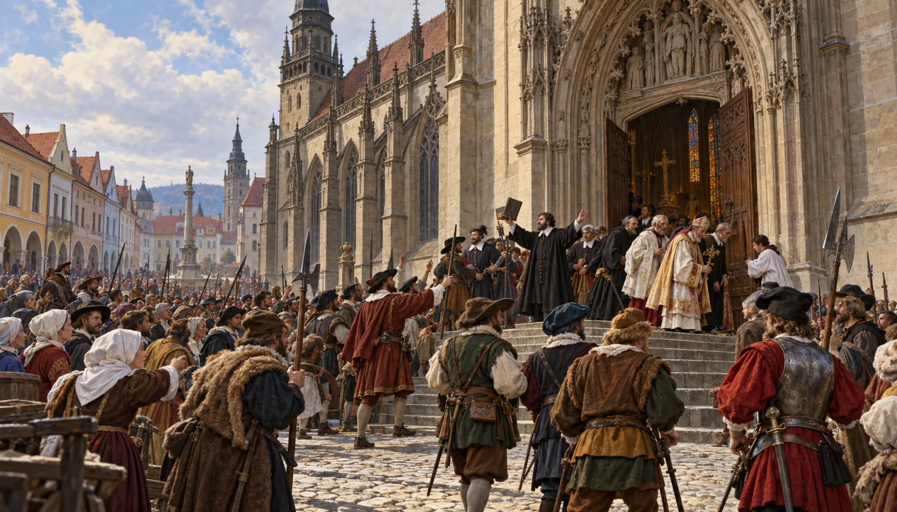A church taken, and an uprising