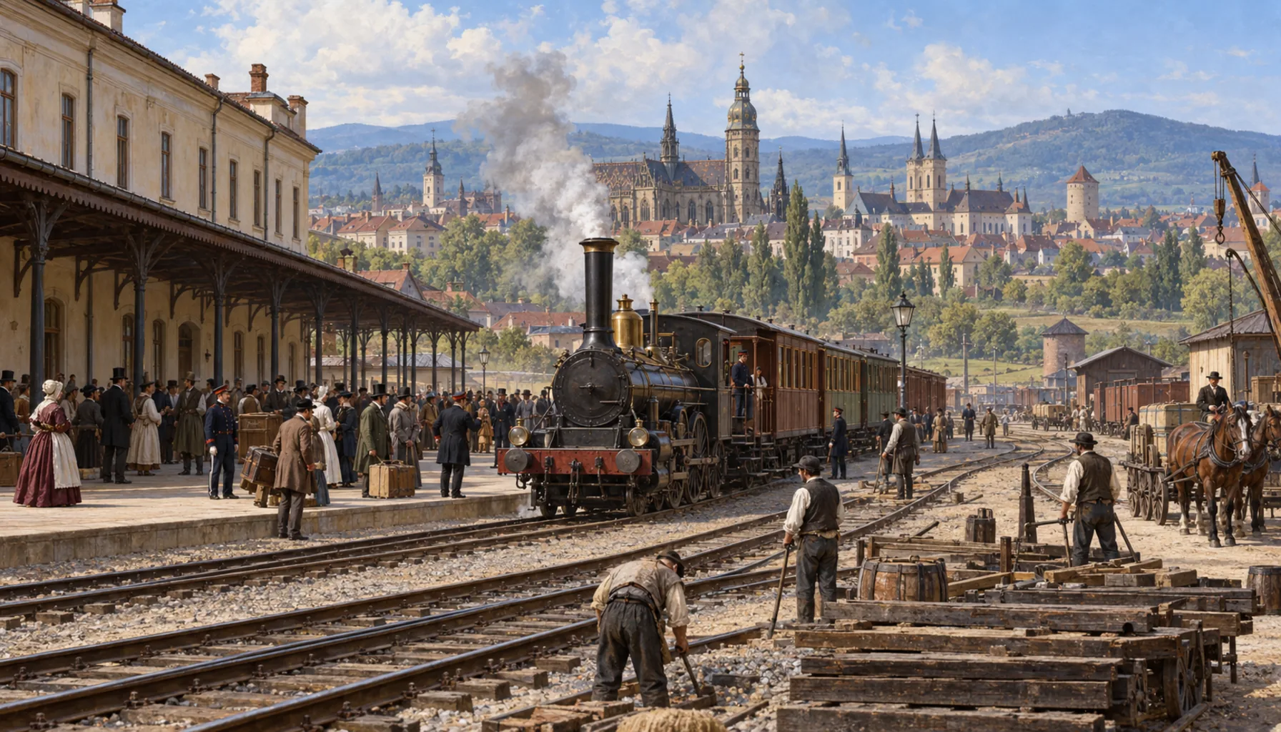 The railway makes Košice a hub