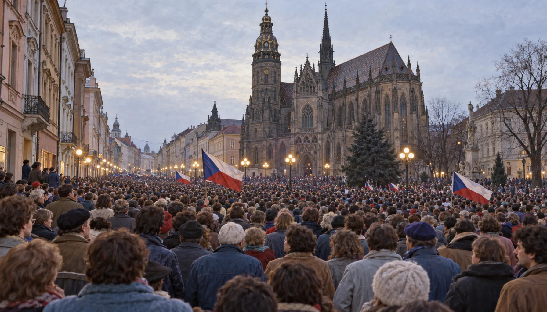 Hlavná fills up