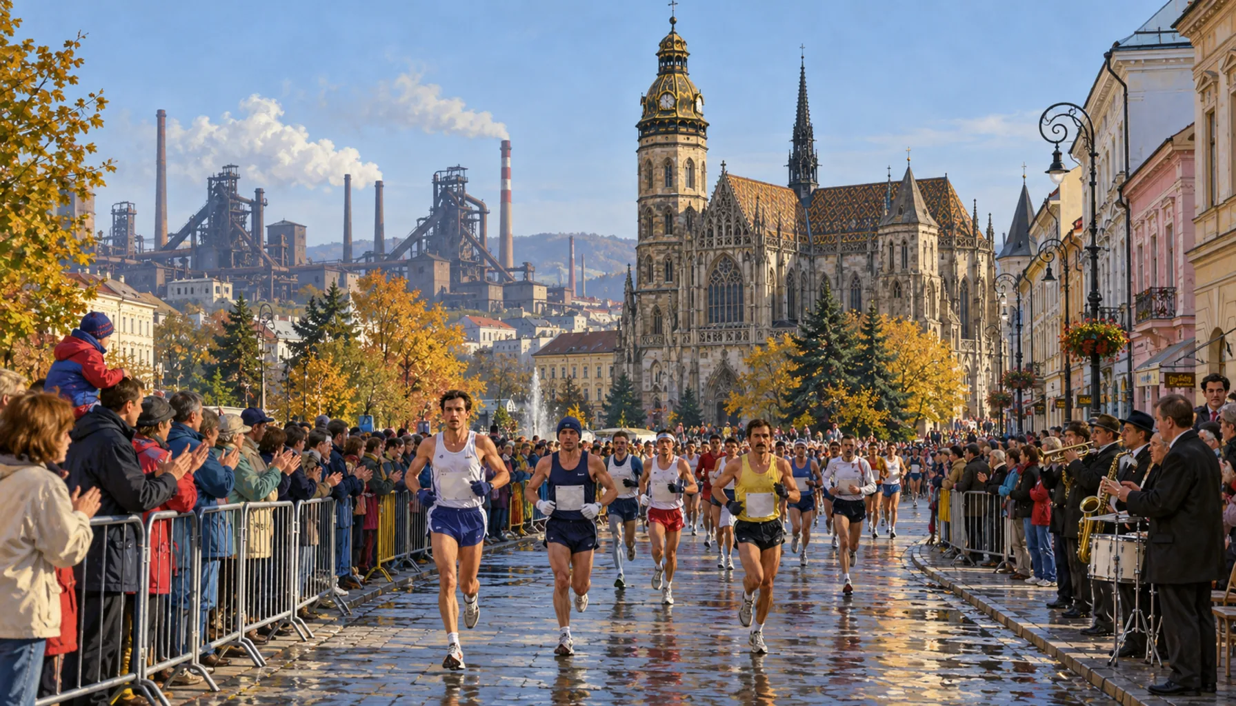 Steel, culture and a hundredth marathon