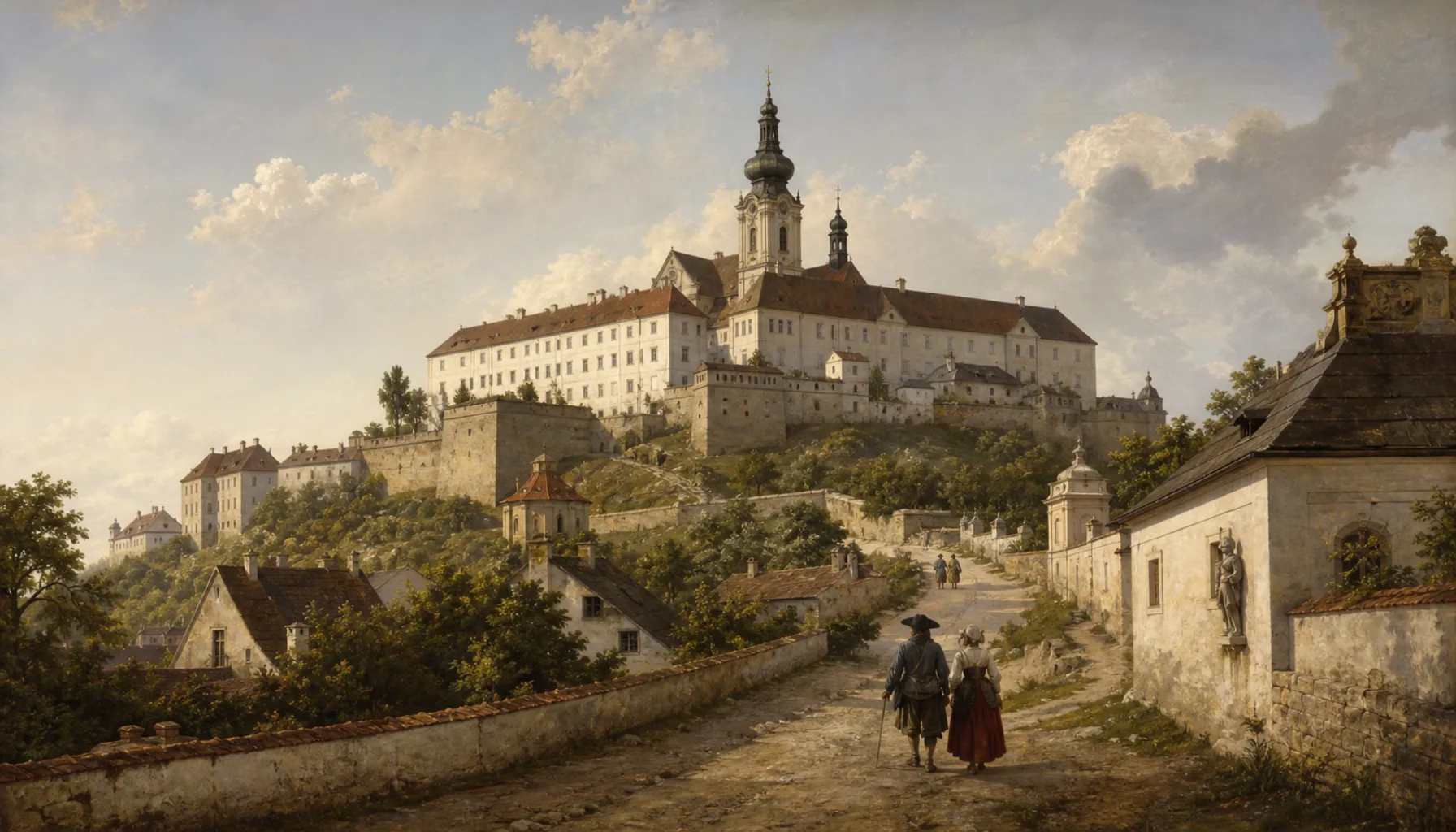 The white Baroque town