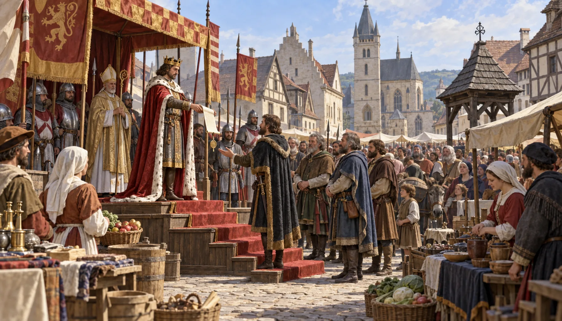 A town with no lord but the king