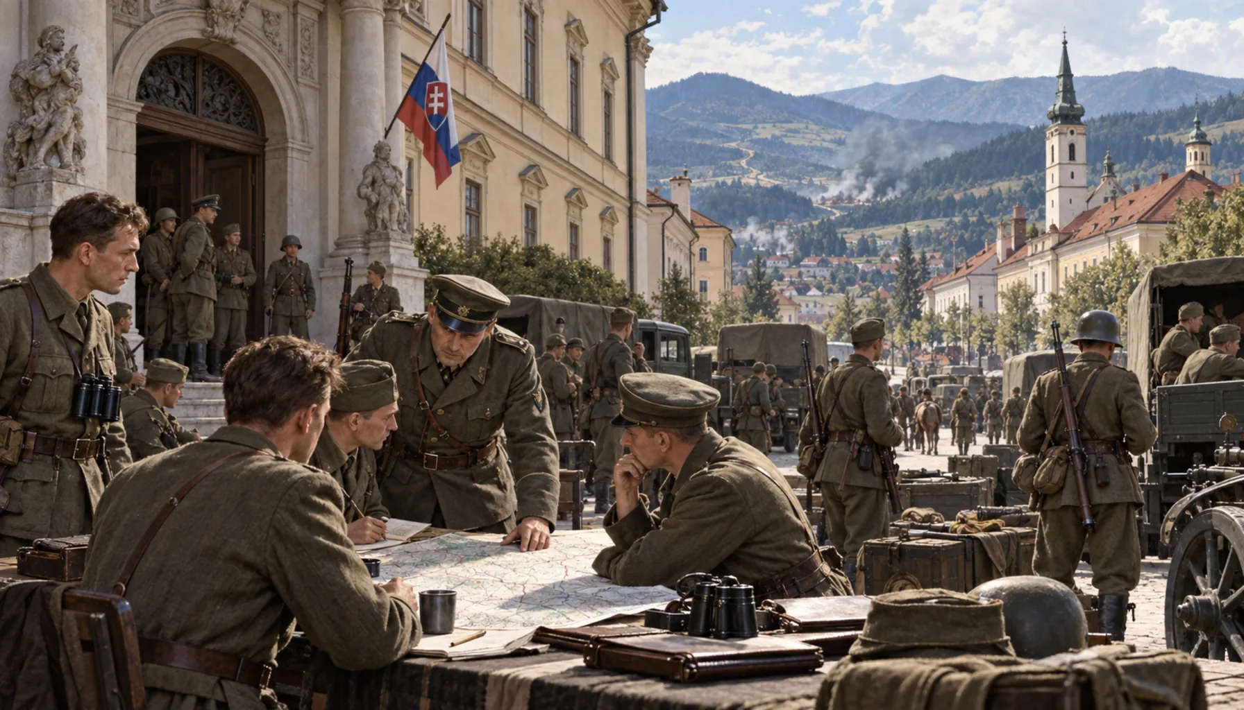 The army that was disarmed, and the front