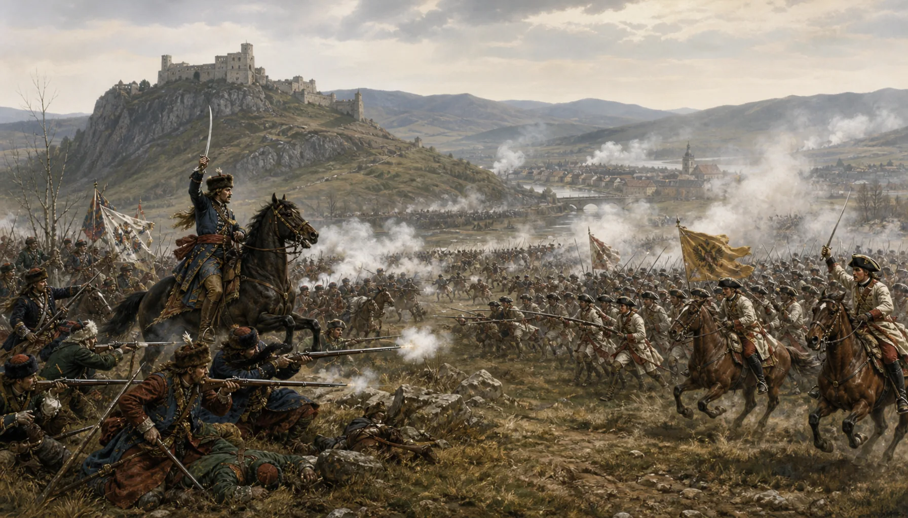 The battle that broke the Rákóczi uprising