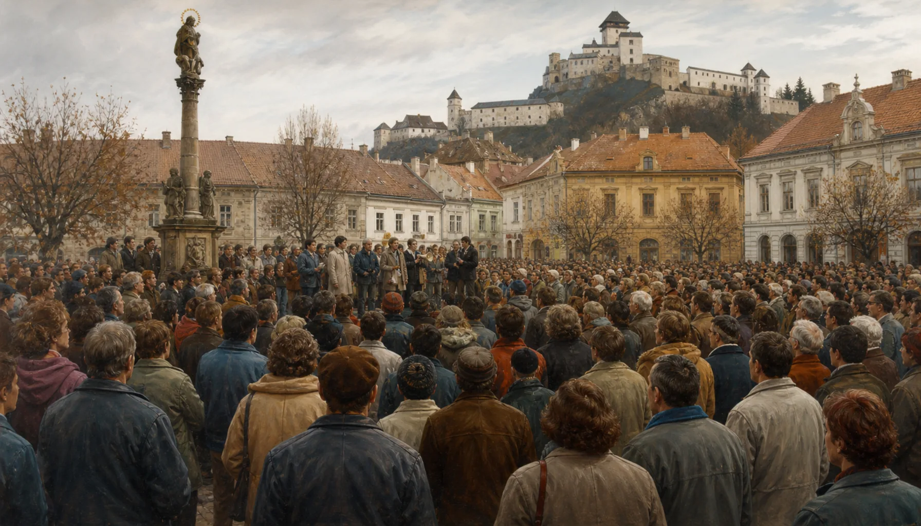 The square gets its town back