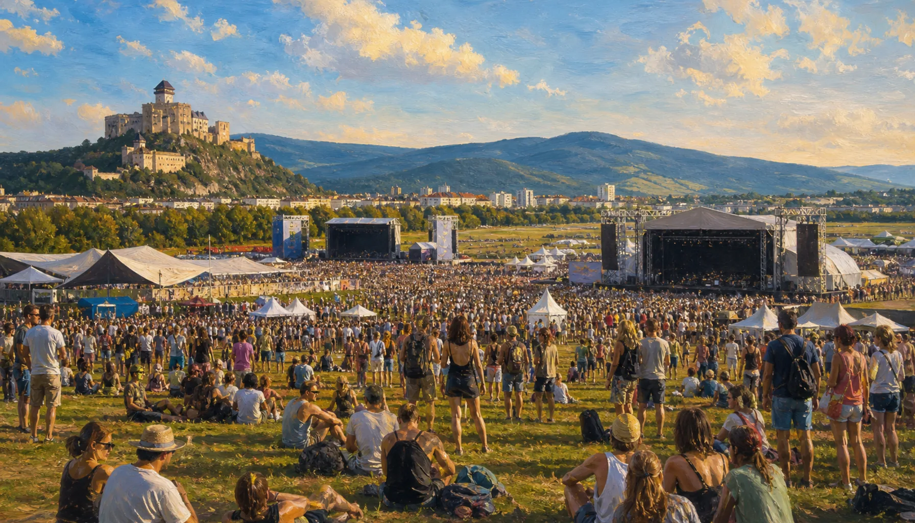 A festival on the airfield, and a European title