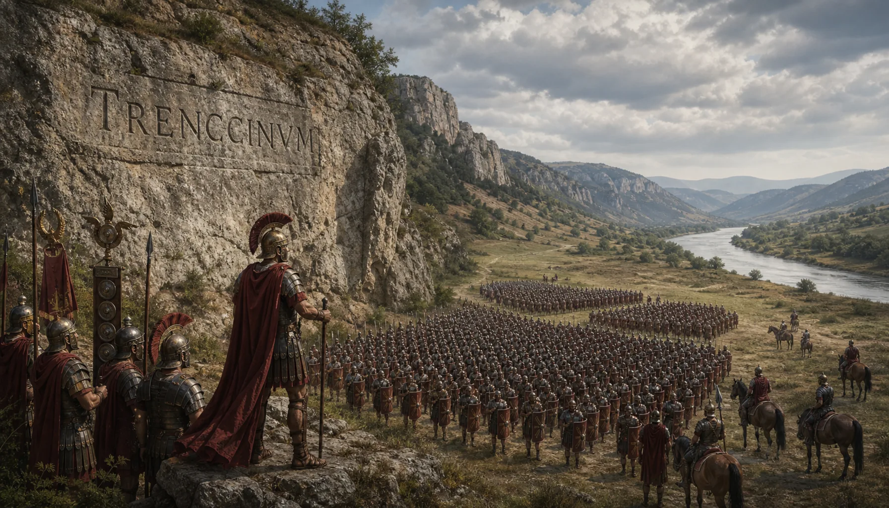 855 soldiers, and a name cut into the rock