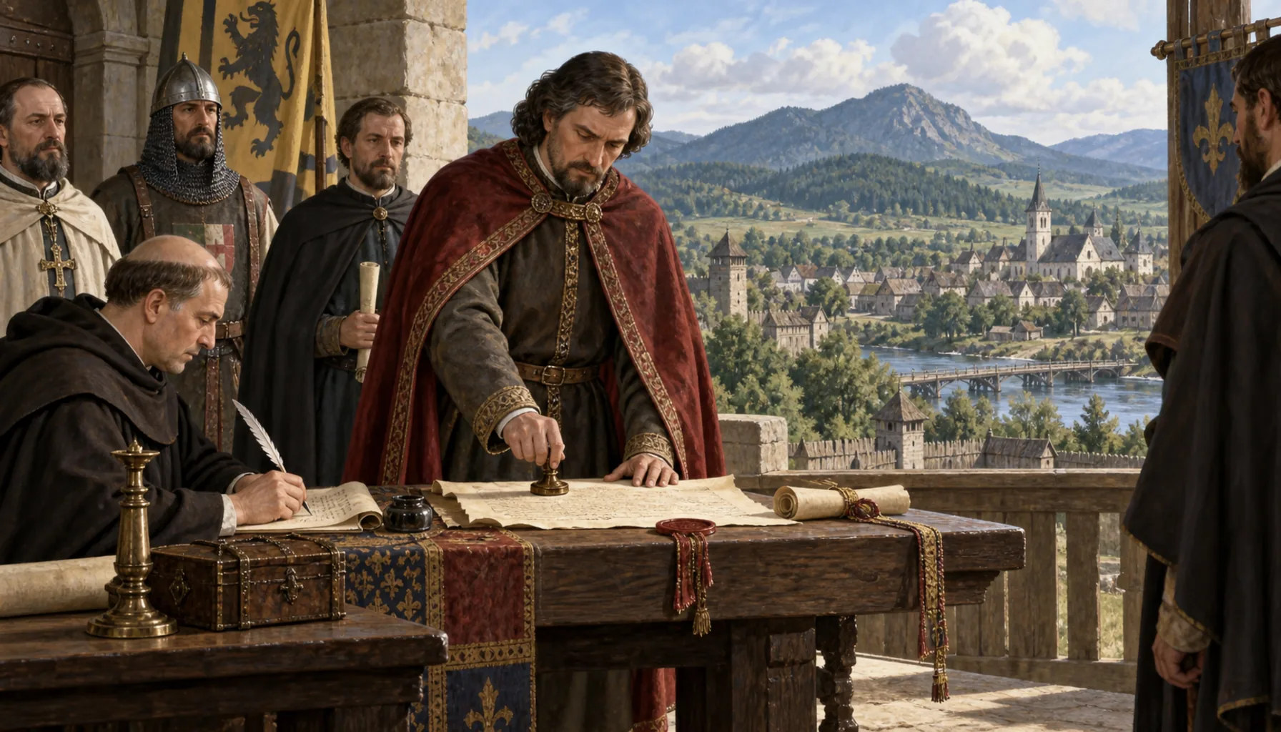 The first time the name is written down