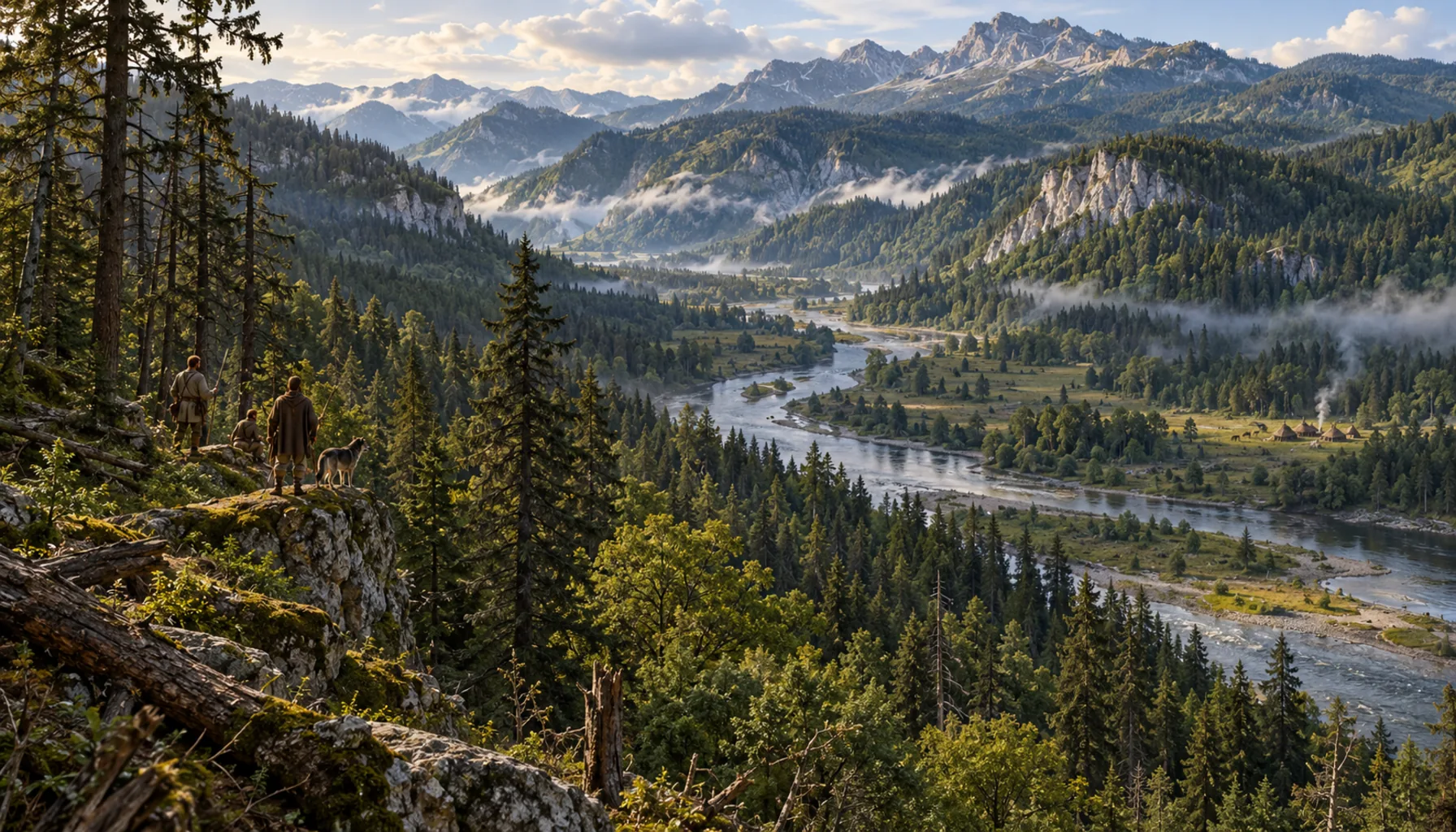 The king's forest on the northern edge
