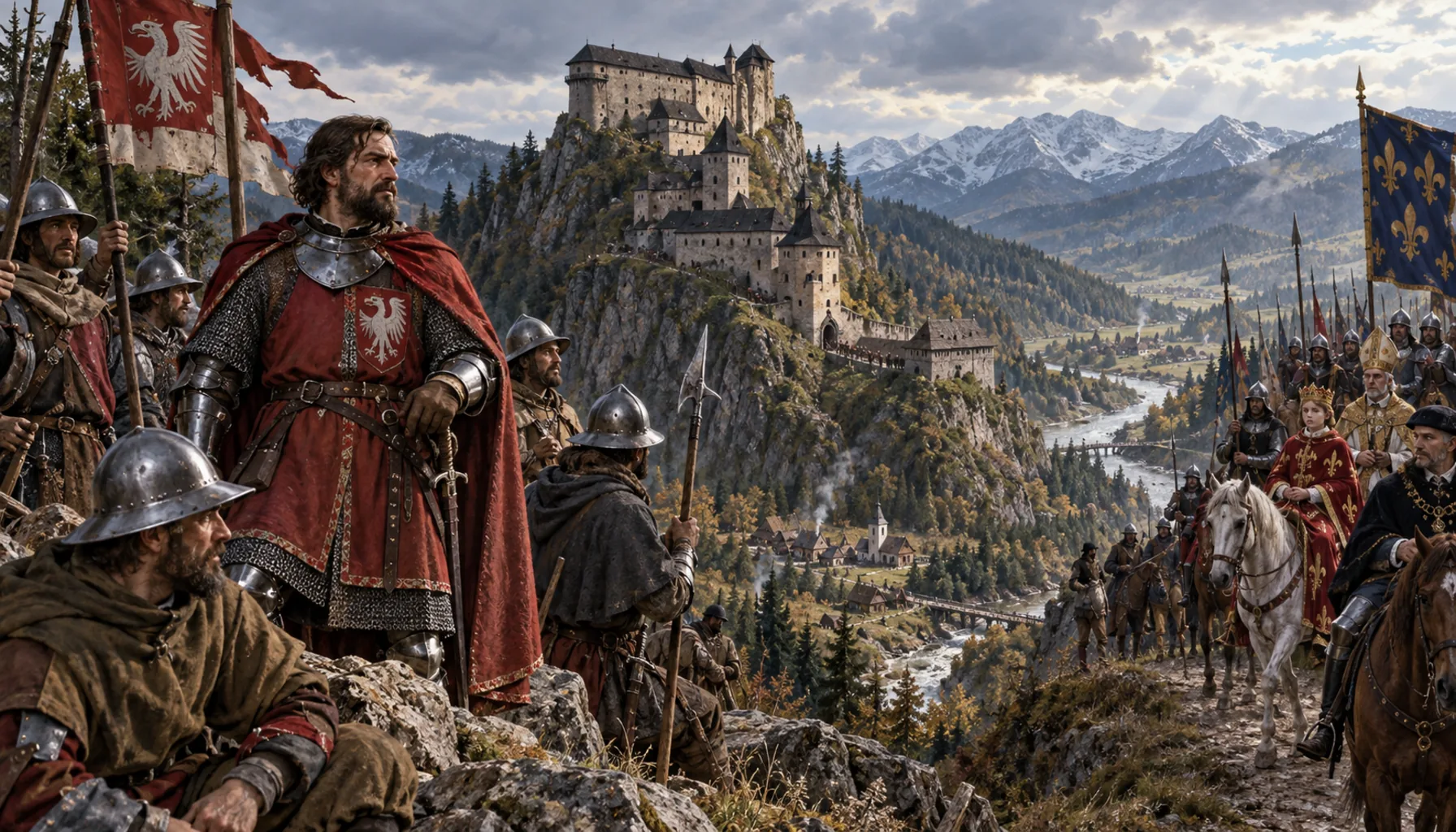 A borderland lord, and the king who removed him