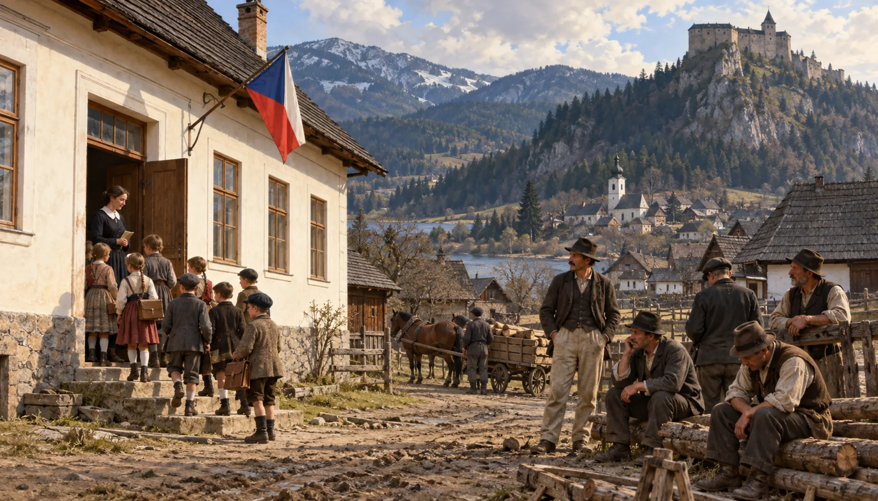 Schools in Slovak, and still no work
