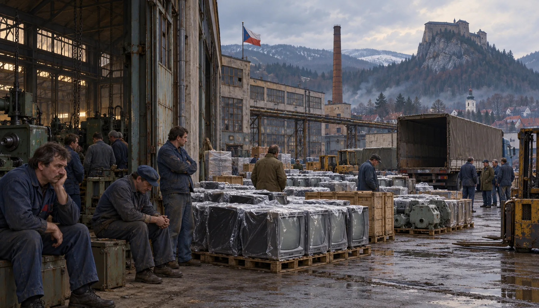 The factories lose their customers