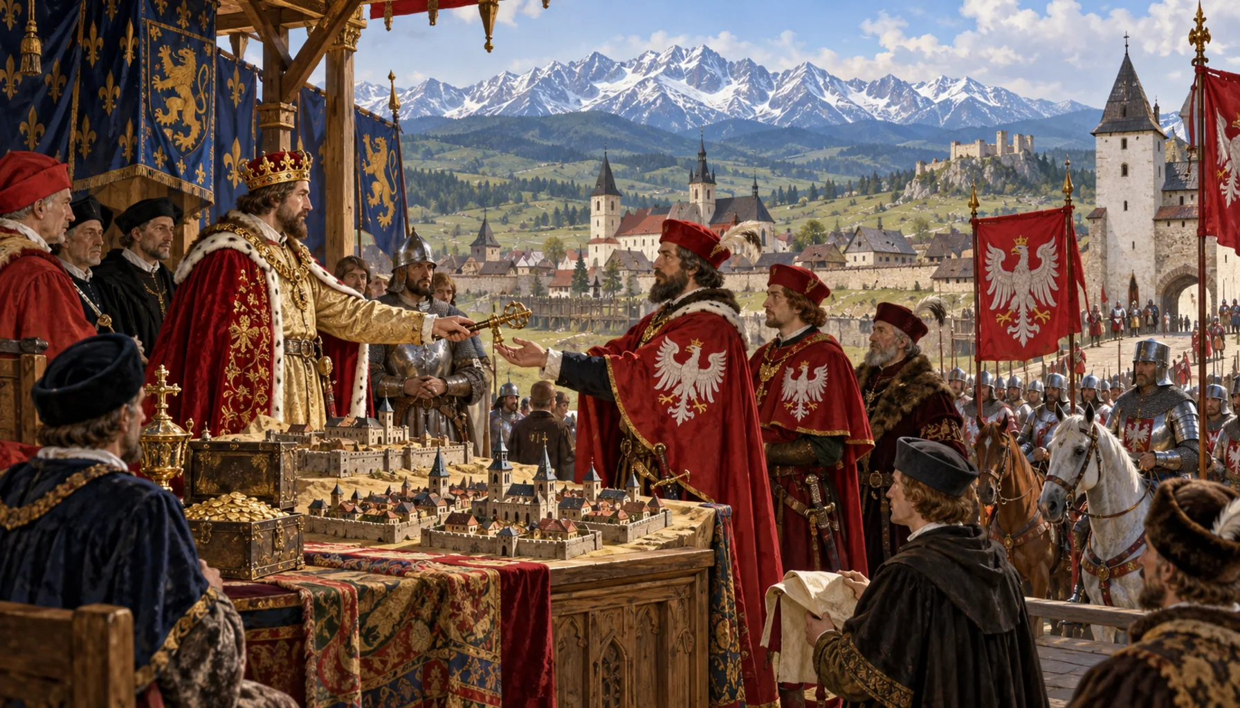 The towns under the Tatras were pawned to Poland