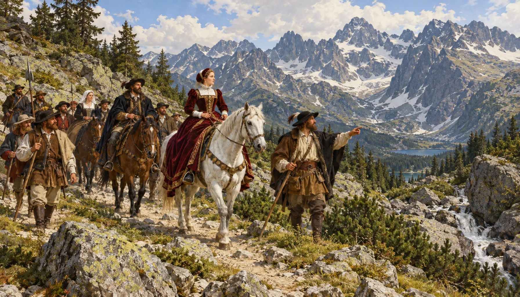 The first tourist, and what it cost her