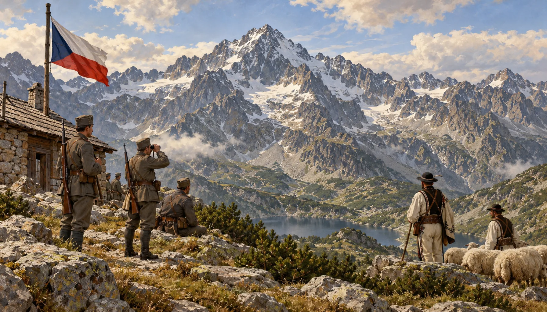 The mountain that changed its name with every flag