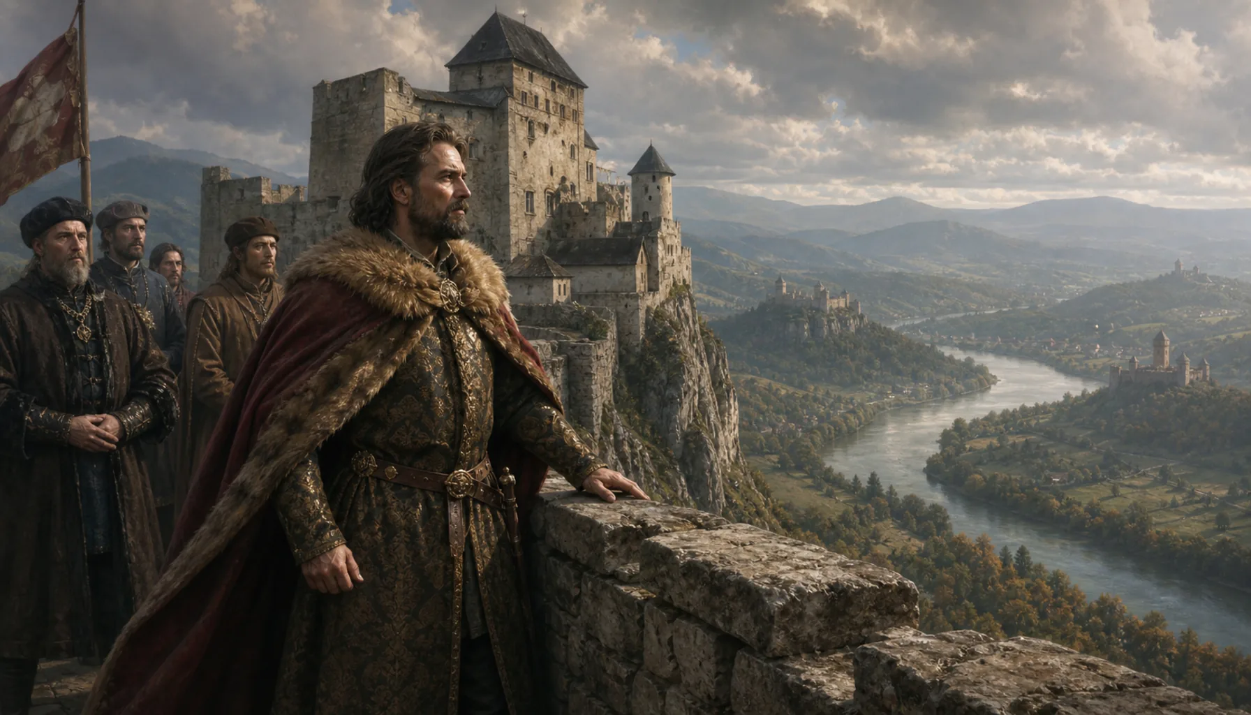 Matúš Čák, the lord of the Váh and the Tatras