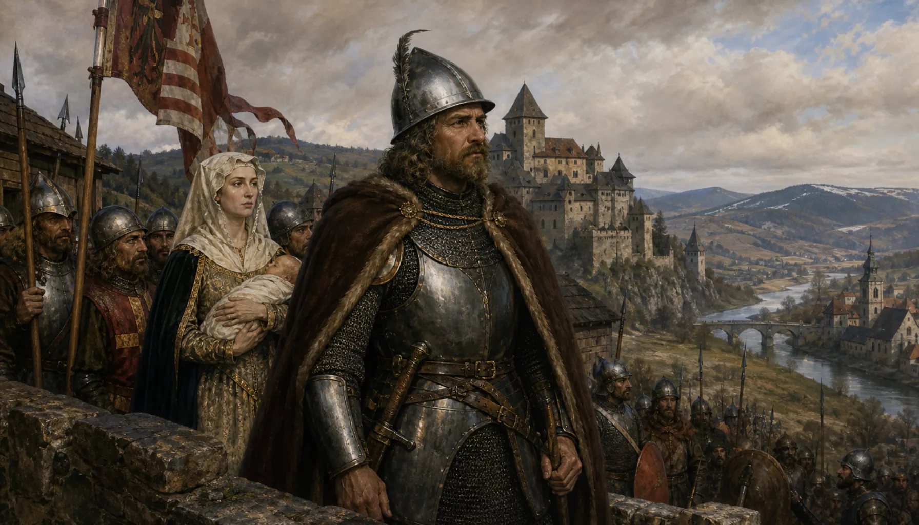 Jiskra holds the north for a child king