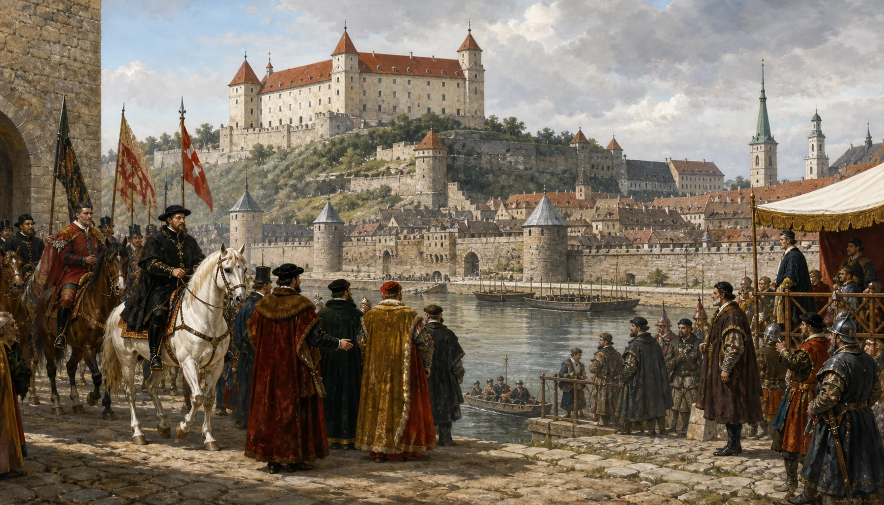 Pressburg becomes the capital