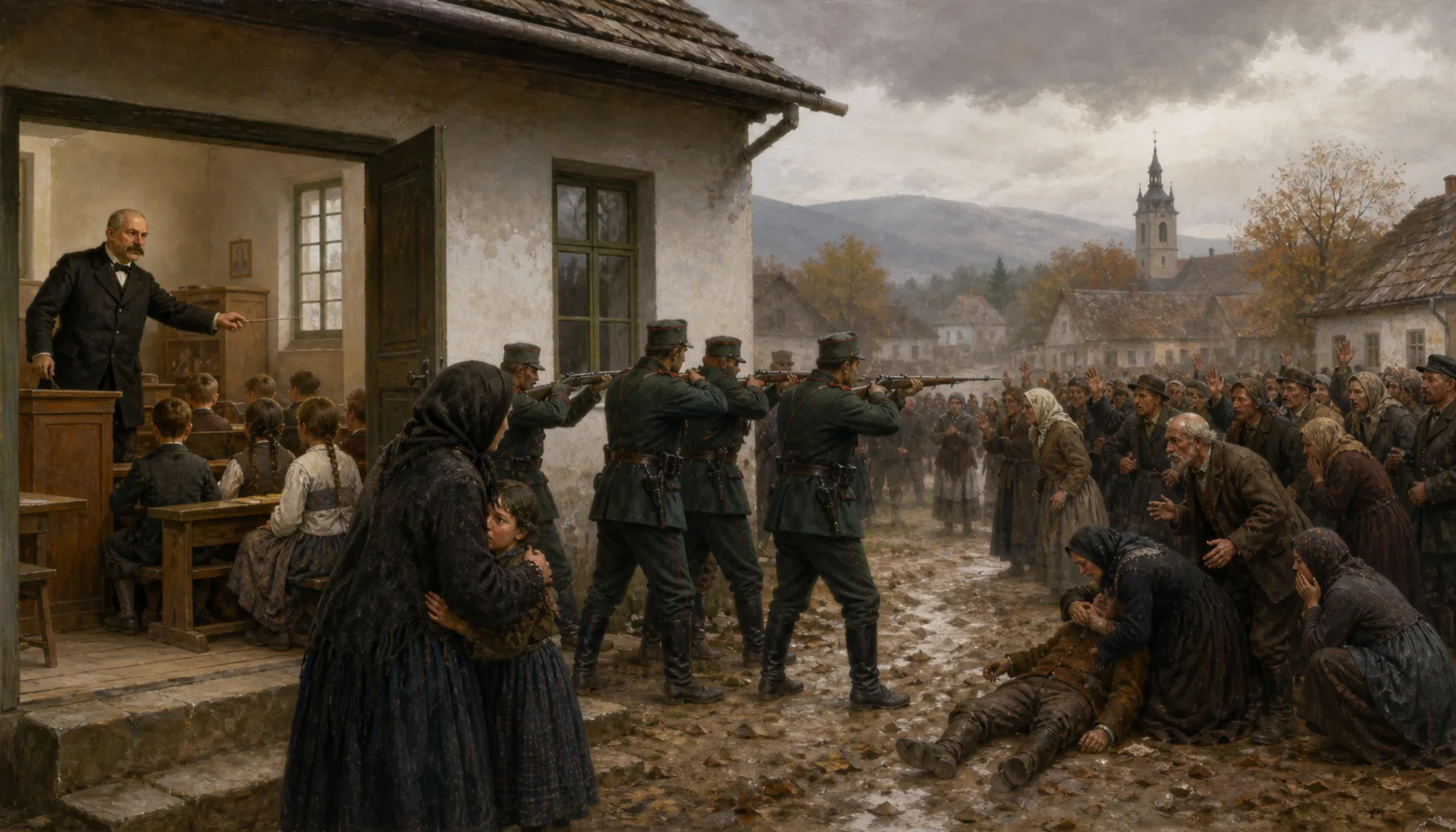 Apponyi's laws, and the shooting at Černová