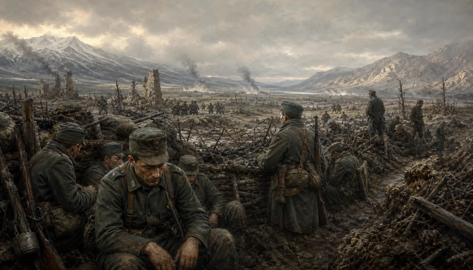 A war for a monarchy that did not survive it