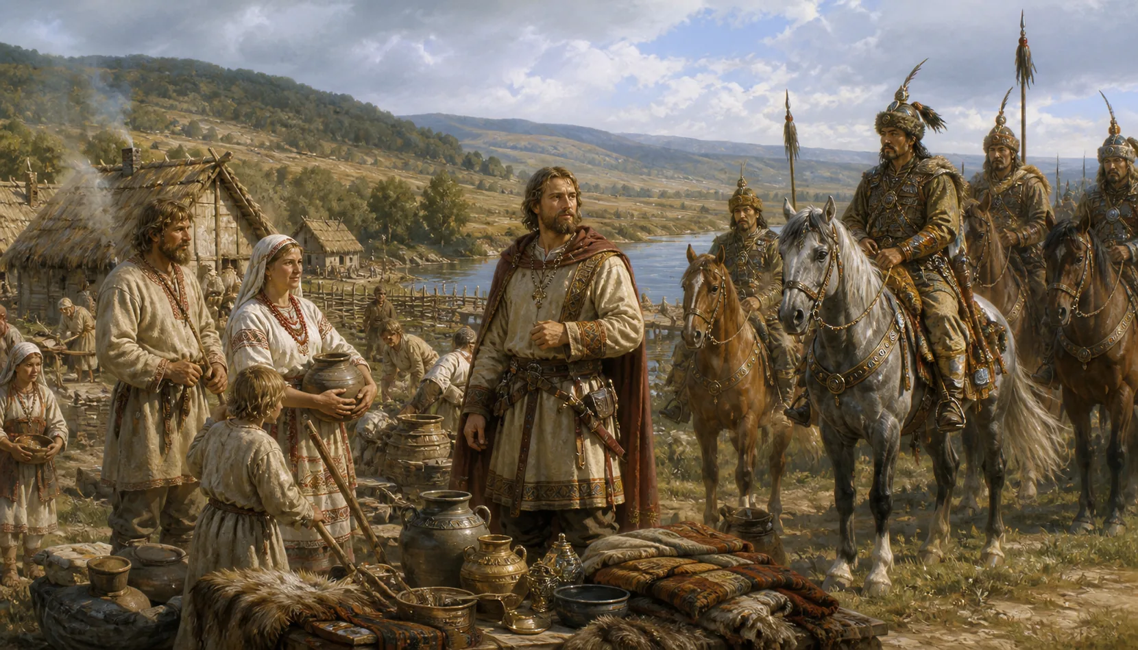 Slavs, Avars, and a merchant who became king