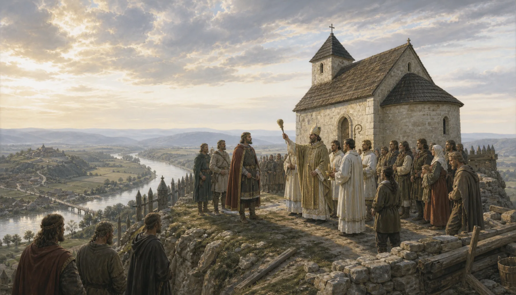 Pribina's church at Nitra
