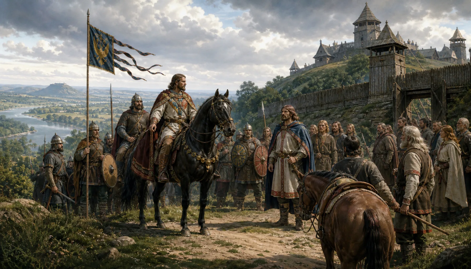 Mojmír takes Nitra, and Great Moravia begins
