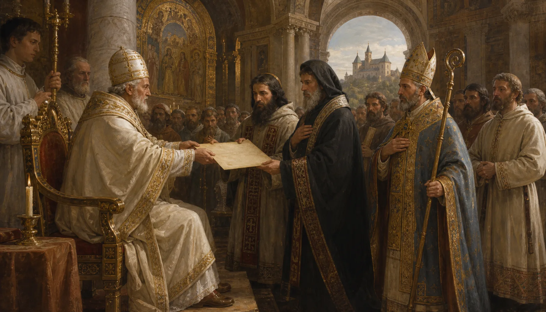 A licence from Rome, and a bishop at Nitra