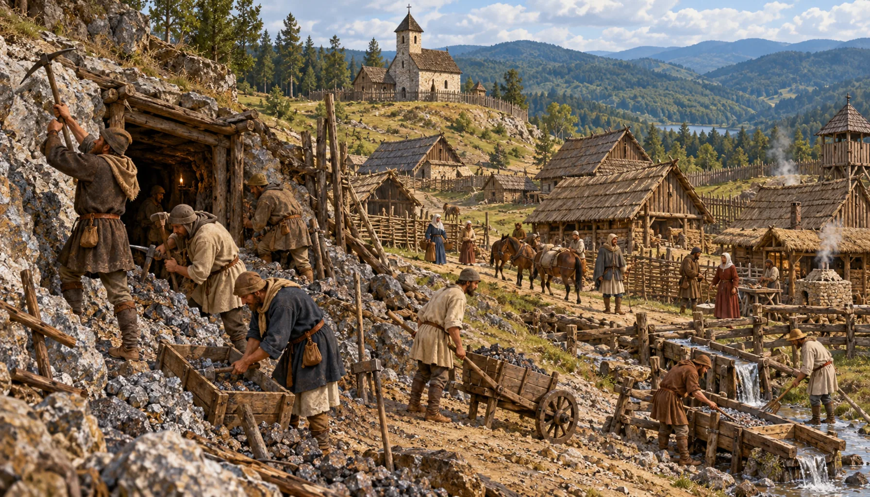 The land of the miners