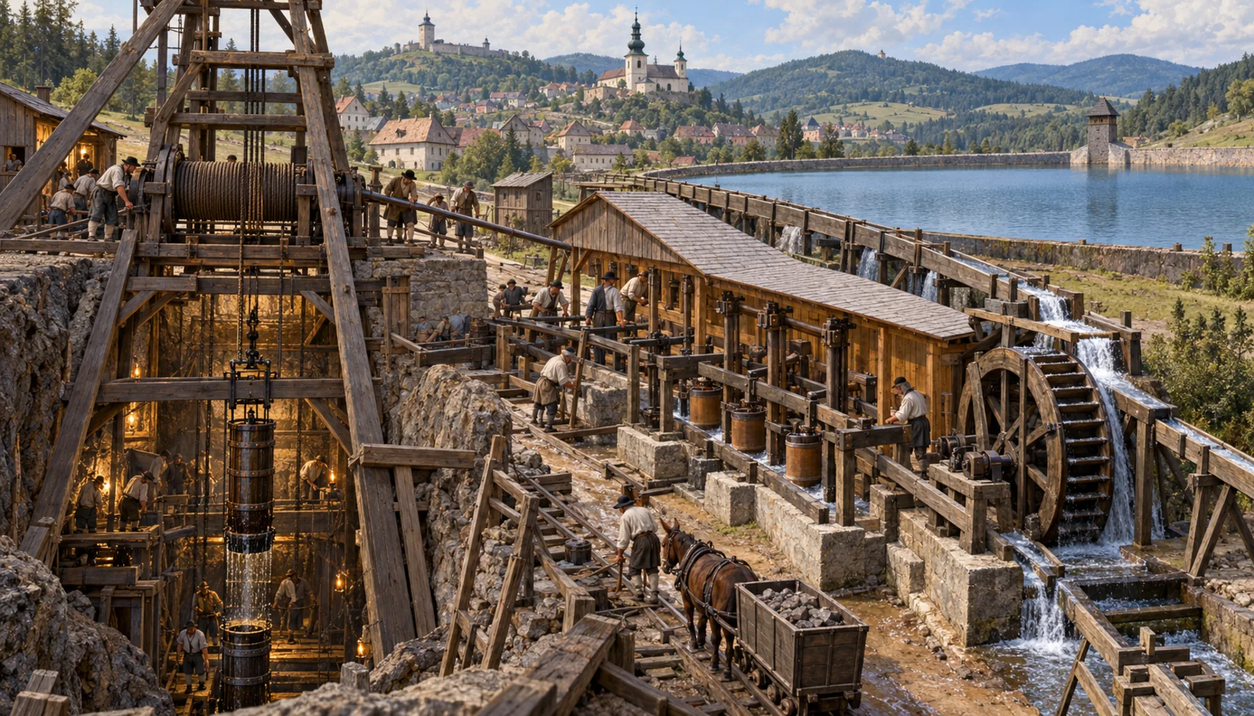 The water problem, and the tajchy