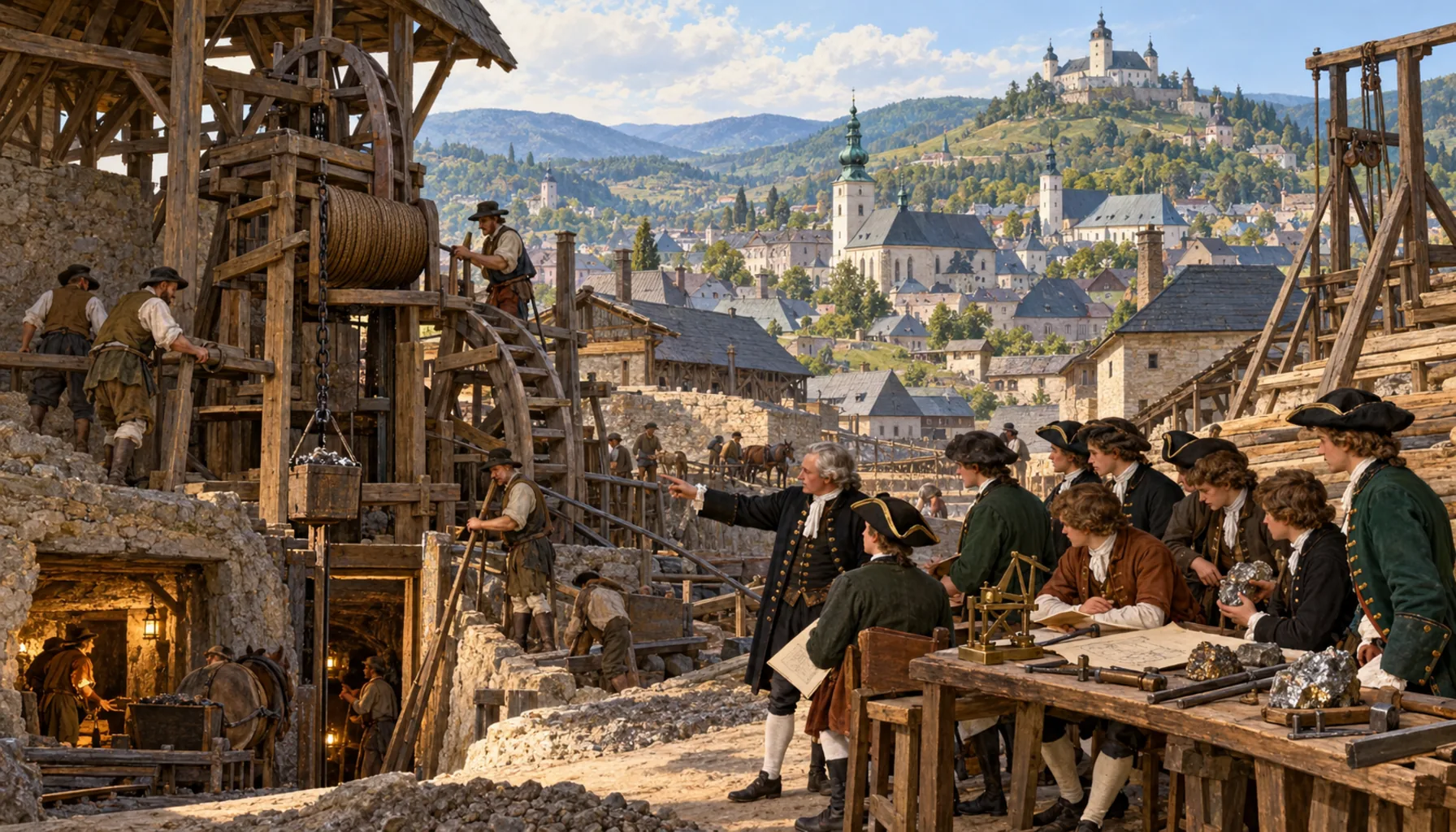 The first mining academy in the world