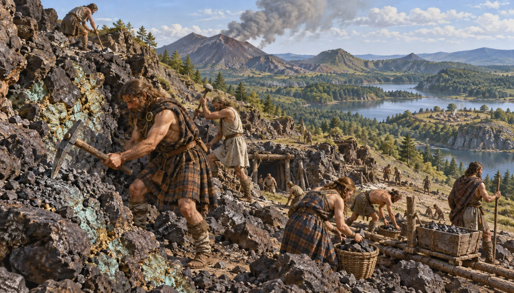 Celts open the first workings