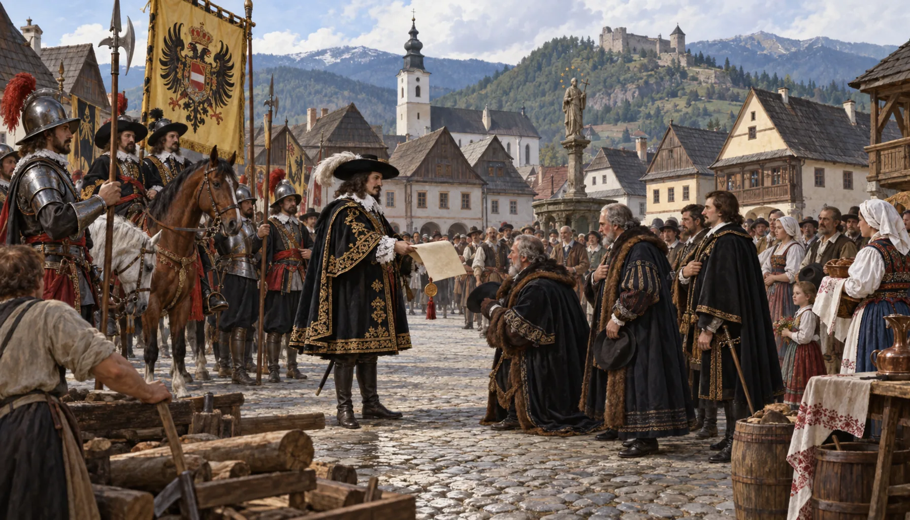 Free royal town, and the price of it
