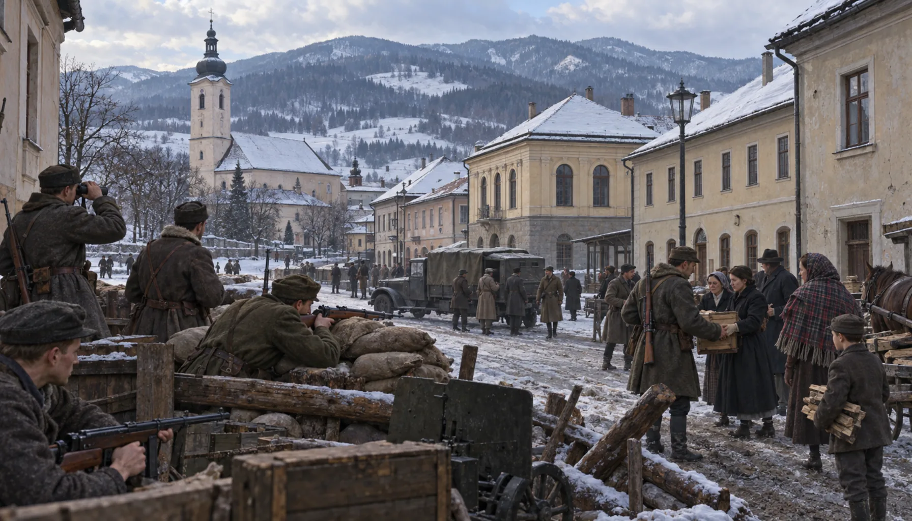 The Uprising, and a front that stopped here