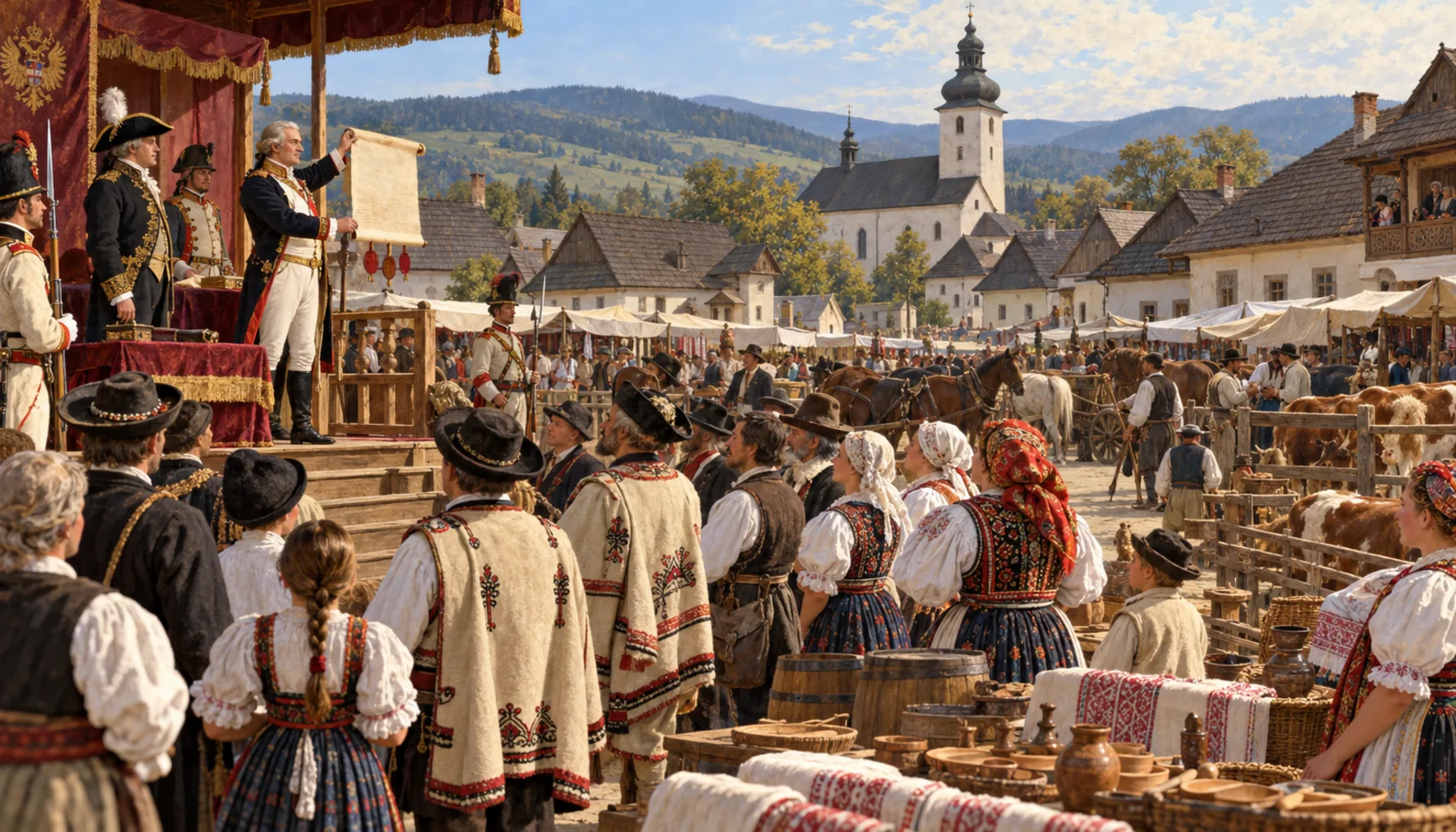 A royal charter, and the right to hold fairs