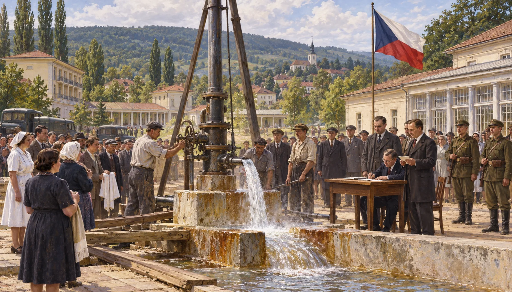 The borehole that made a spa possible
