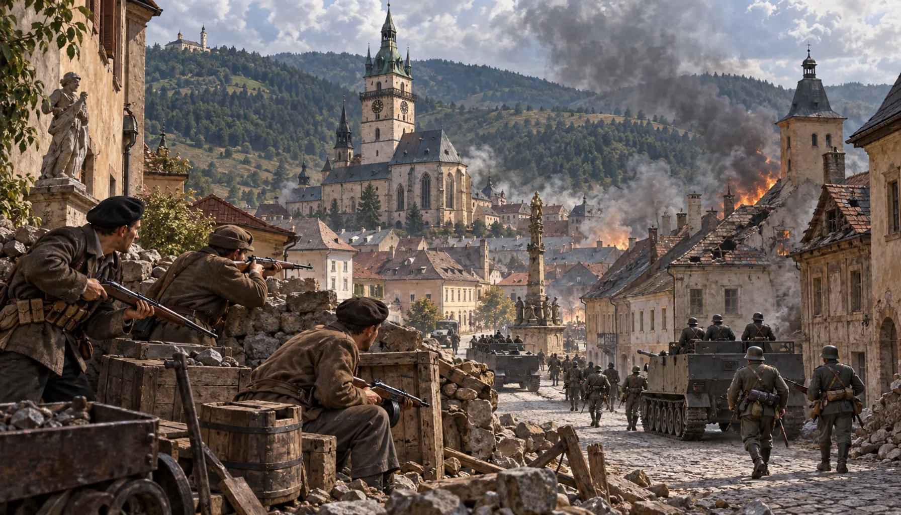The Uprising, the reprisals, and the end of German Kremnitz