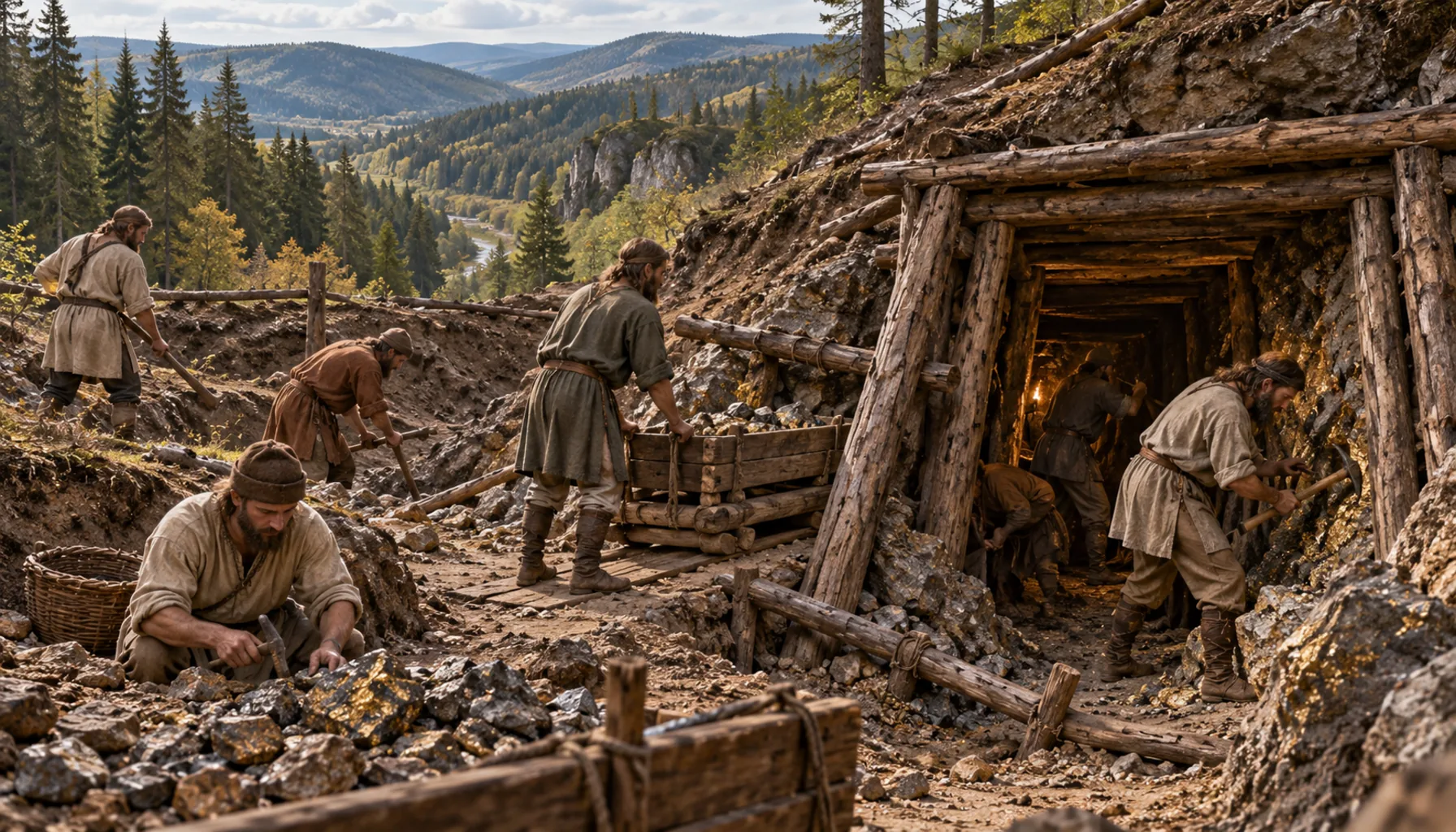Gold before there was a town