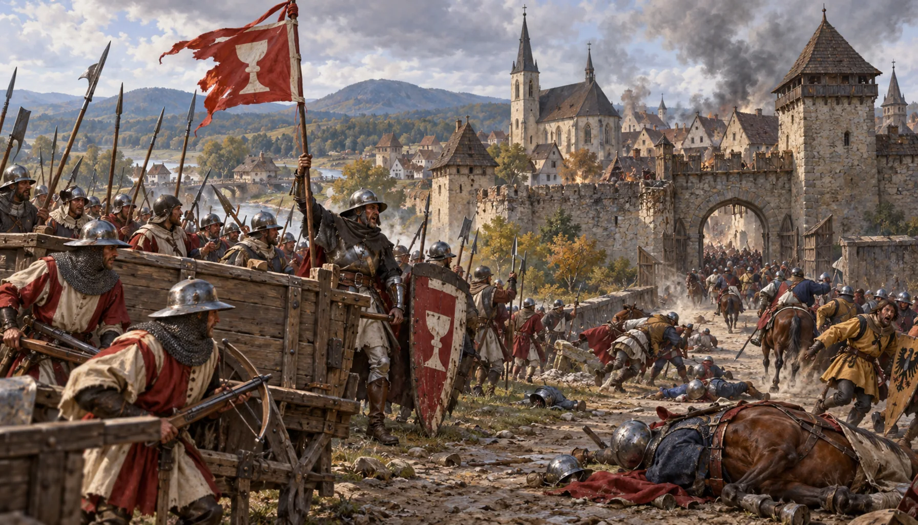 Jiskra's Hussites beat a regent here