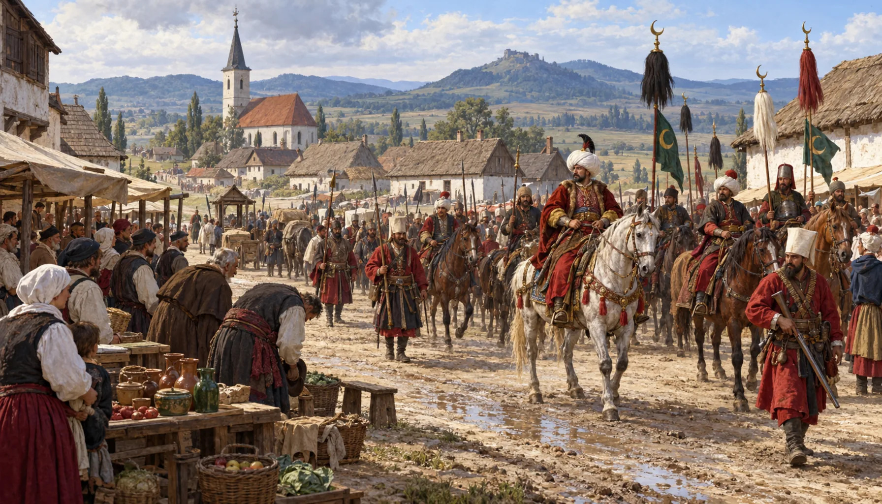 An open town on an Ottoman frontier