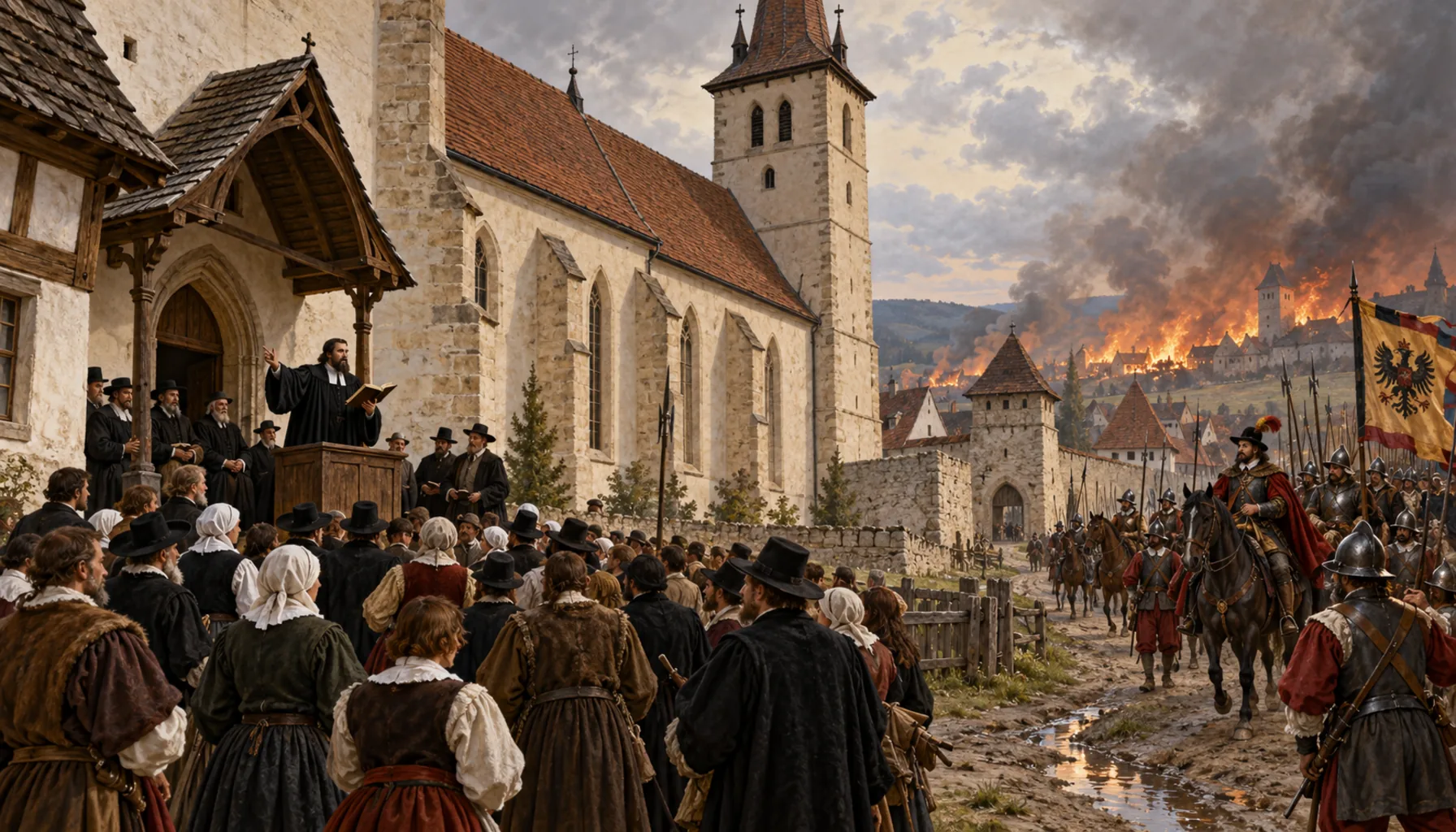 Reformation, and a prince who burned the town